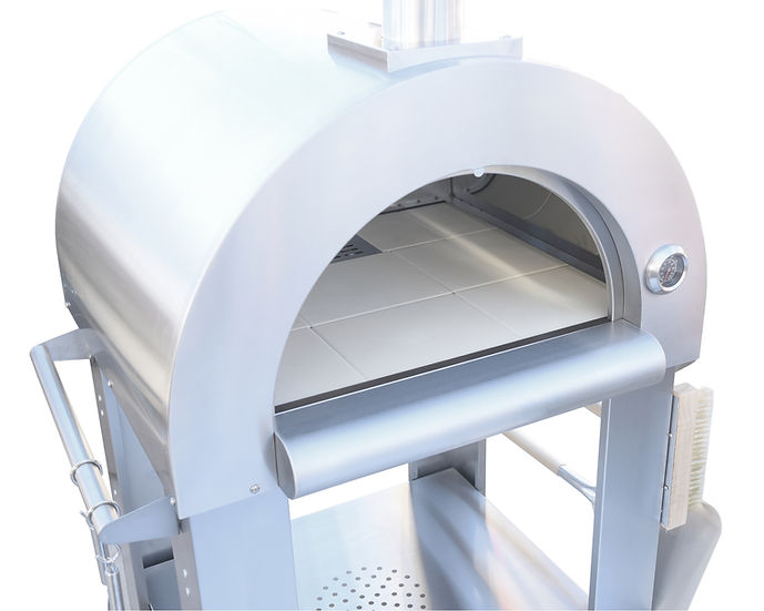 Kokomo 32” Wood Fired Stainless Steel Pizza Oven - Image 3