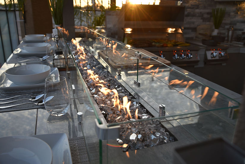 Best Outdoor Kitchen Bermuda BBQ Island with TV - Image 8