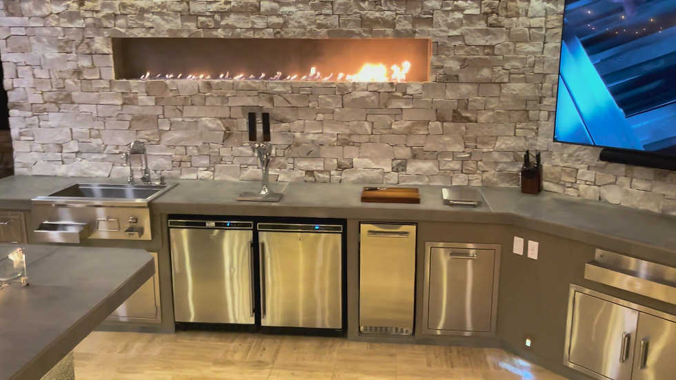 Luxury Outdoor Kitchen BBQ Grill Island - Image 15