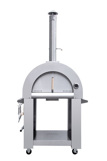 Kokomo 32” Wood Fired Stainless Steel Pizza Oven - Image 6